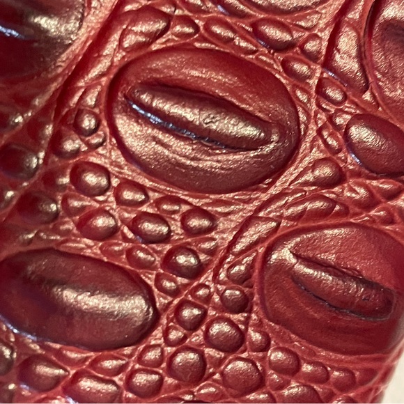Brahmin Deep Red Croc Wallet - Picture 12 of 15